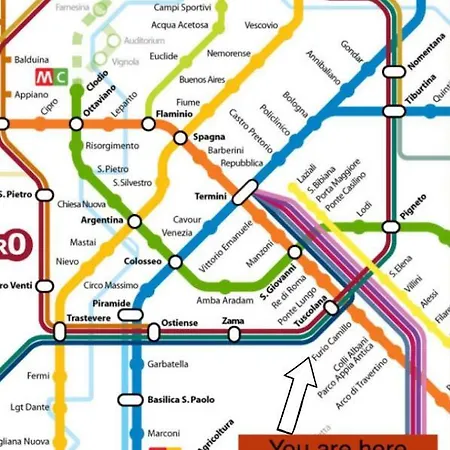 Apartament Casa Camilla Rzym